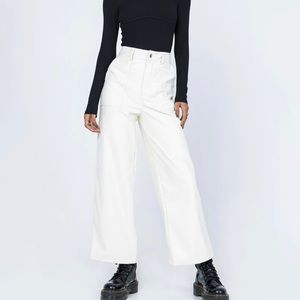 Princess Polly Kourt Pants White